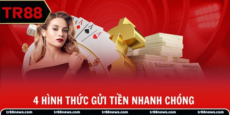 4 hình thức gửi tiền nhanh chóng và tiện lợi